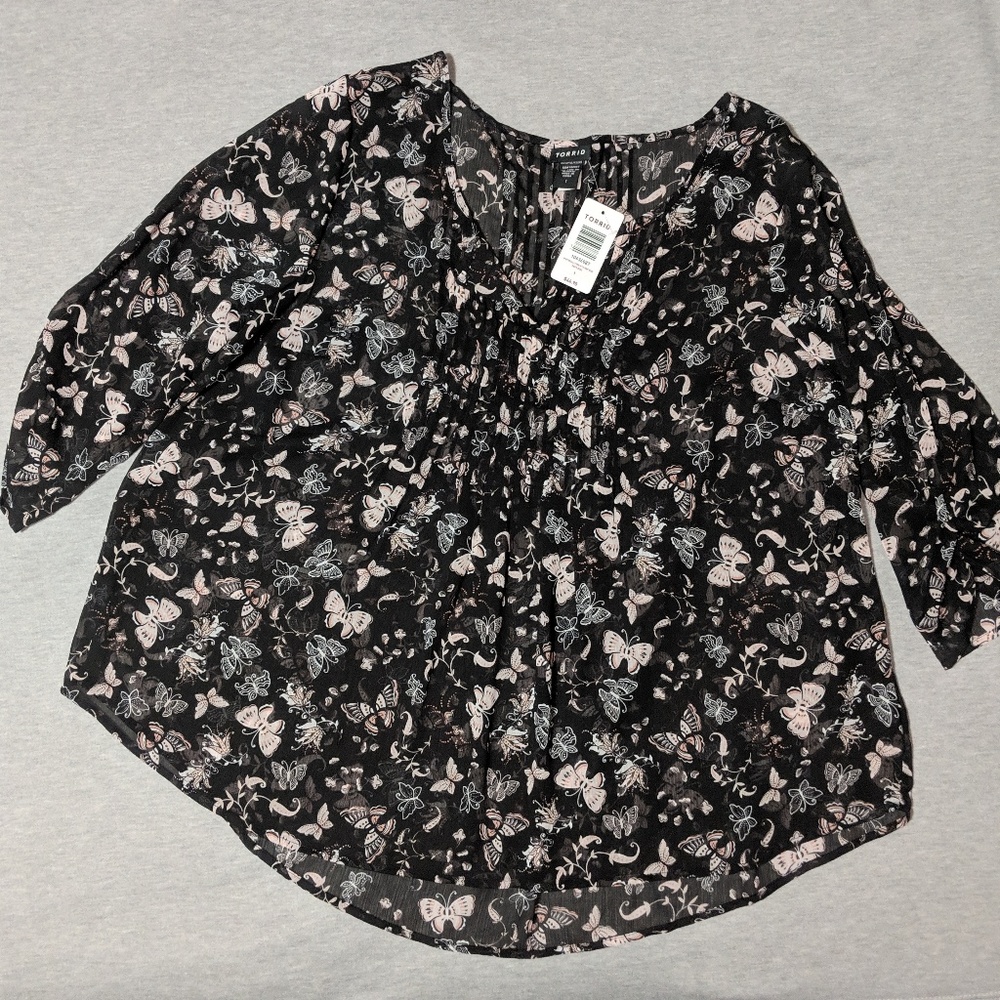 Torrid 3/4 sleeve blouse 1X